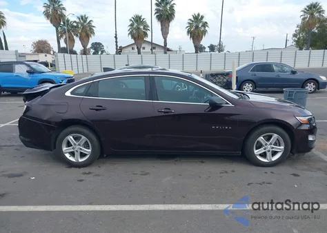 2020 Chevrolet Malibu Fwd Ls из США, поврежденный, VIN 1G1ZB5ST4LF074683